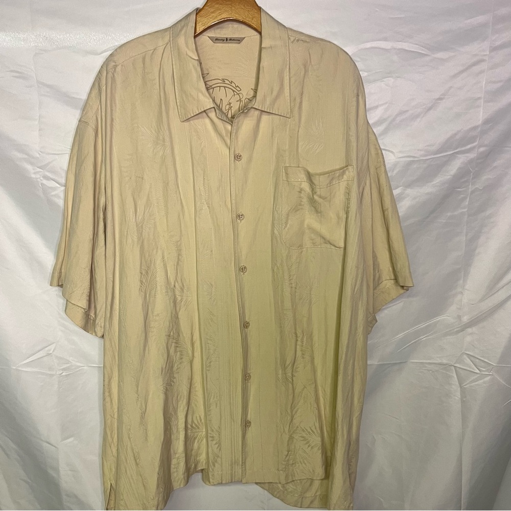 Tommy Bahama Silk Hawaiian Shirt 2XL